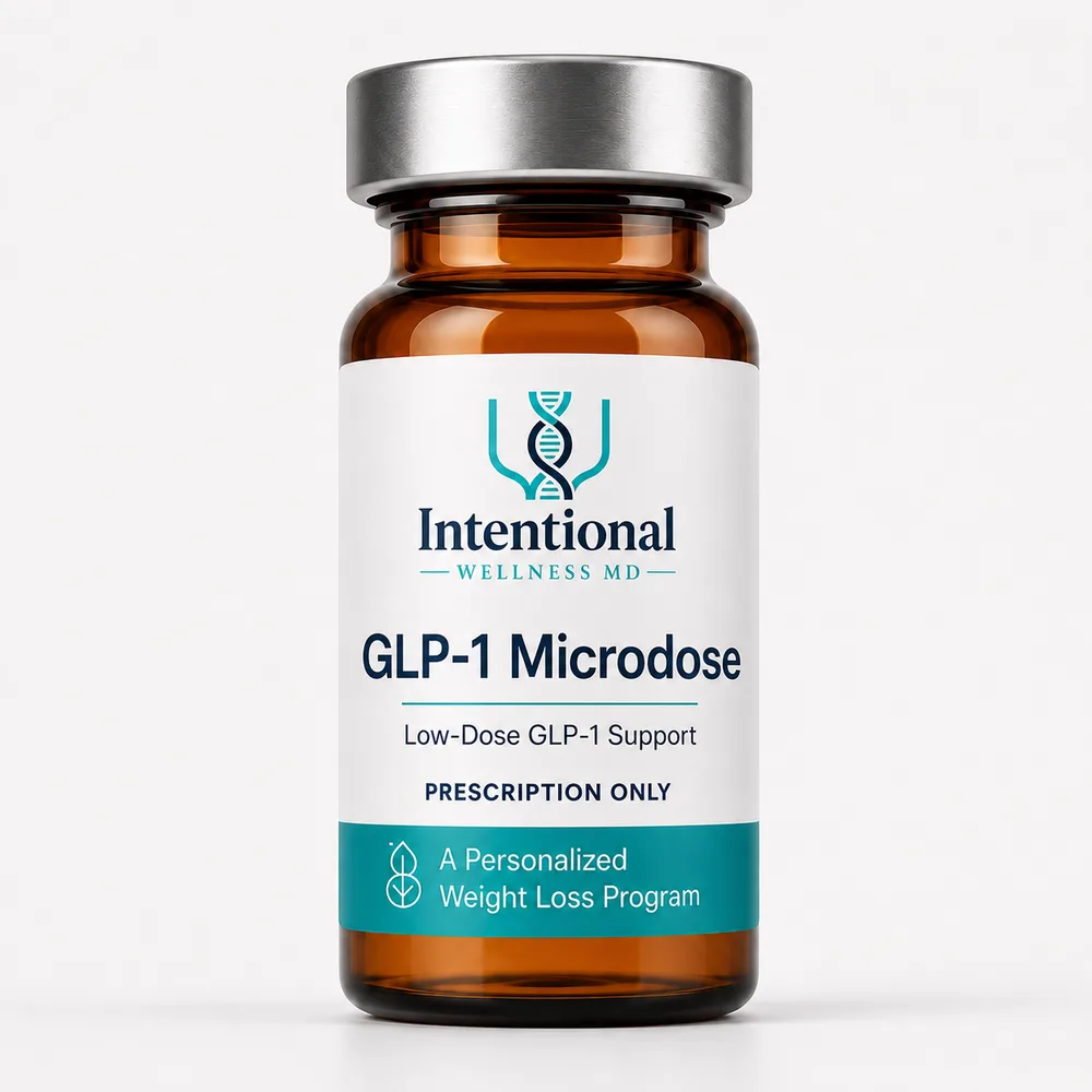 Intentional Wellness MD GLP-1 Microdose vial